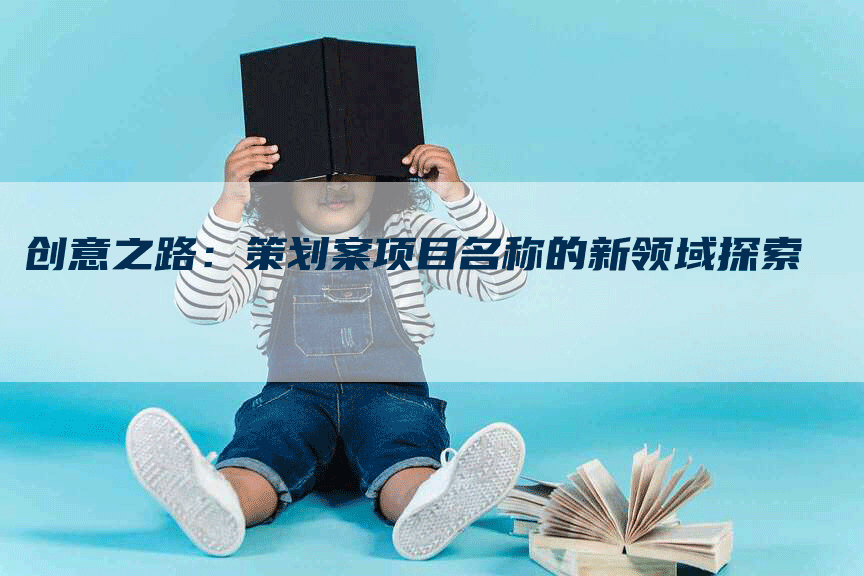 创意之路：策划案项目名称的新领域探索-网站排名优化网