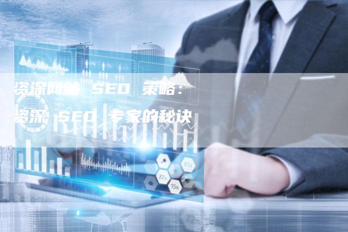 资深网站 SEO 策略：资深 SEO 专家的秘诀