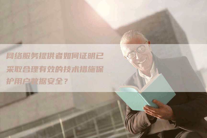 网络服务提供者如何证明已采取合理有效的技术措施保护用户数据安全？-网站排名优化网