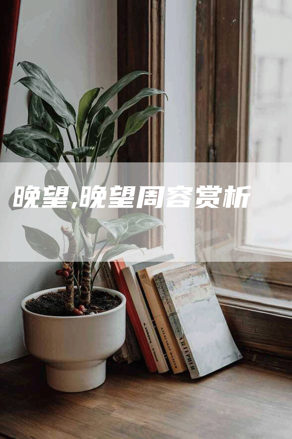 晚望,晚望周容赏析-网站排名优化网