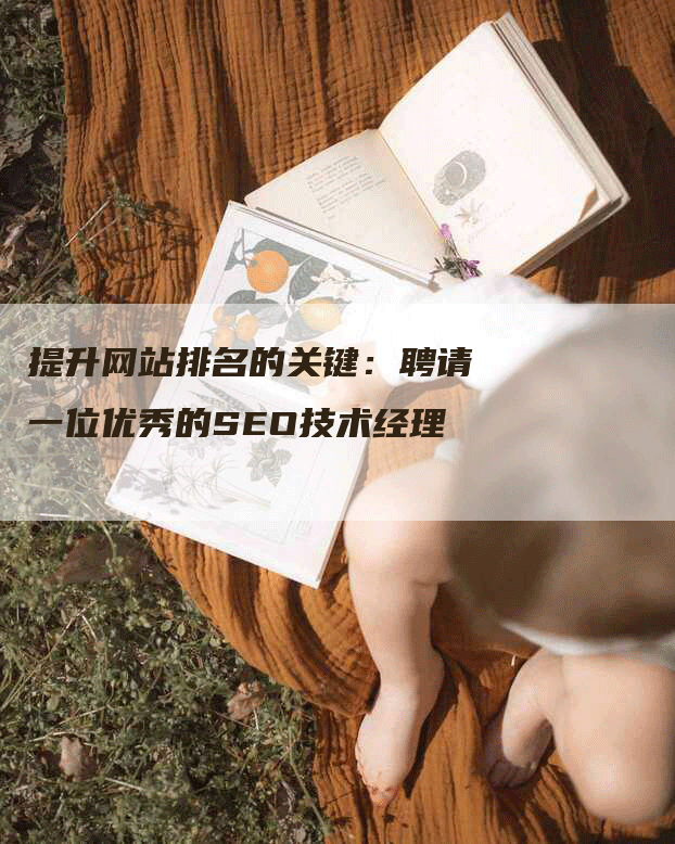 提升网站排名的关键：聘请一位优秀的SEO技术经理