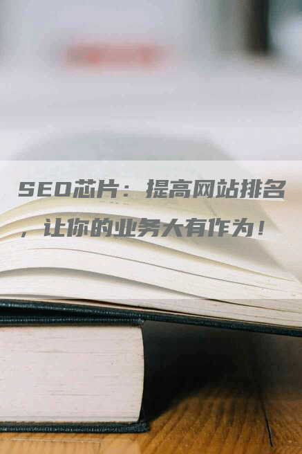 SEO芯片：提高网站排名，让你的业务大有作为！-网站排名优化网