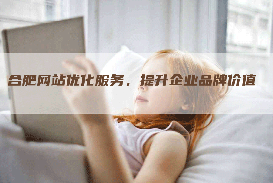 合肥网站优化服务，提升企业品牌价值