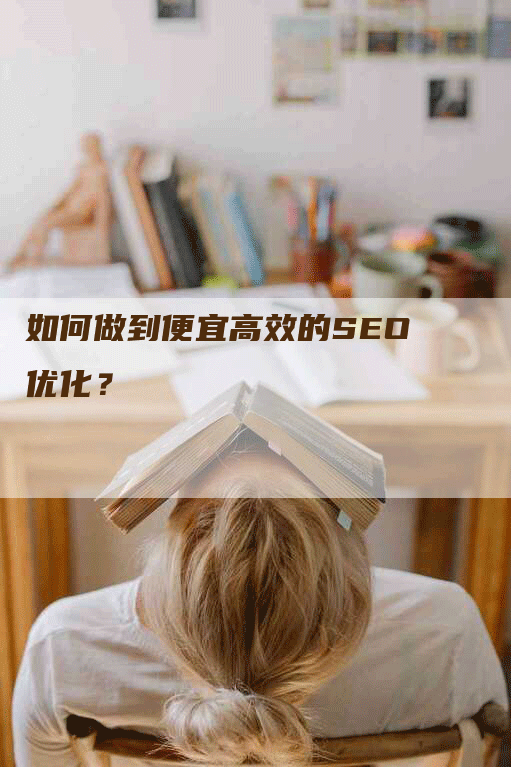 如何做到便宜高效的SEO优化？