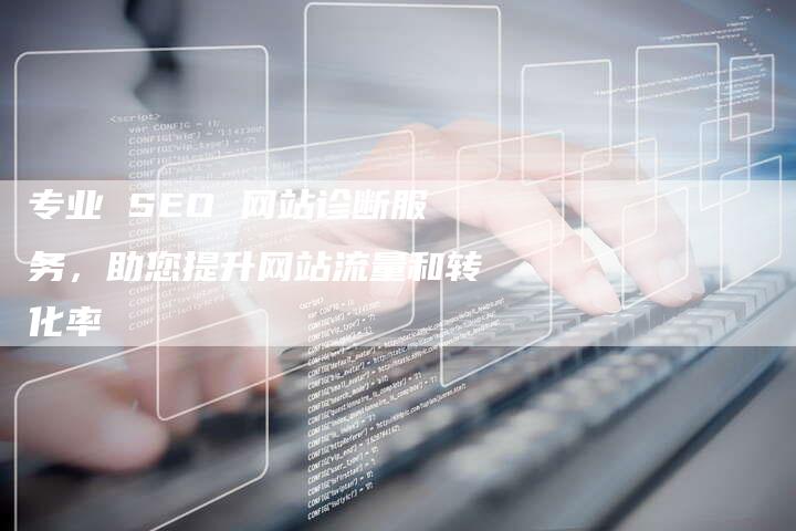 专业 SEO 网站诊断服务，助您提升网站流量和转化率-网站排名优化网