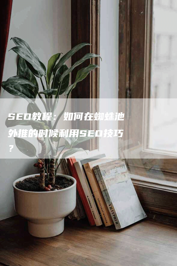 SEO教程：如何在蜘蛛池外推的时候利用SEO技巧？