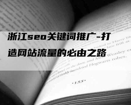 浙江seo关键词推广-打造网站流量的必由之路