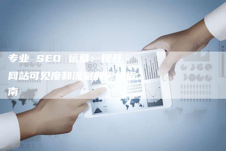 专业 SEO 运营：提升网站可见度和流量的终极指南-网站排名优化网