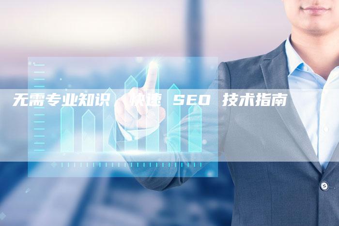 无需专业知识，快速 SEO 技术指南