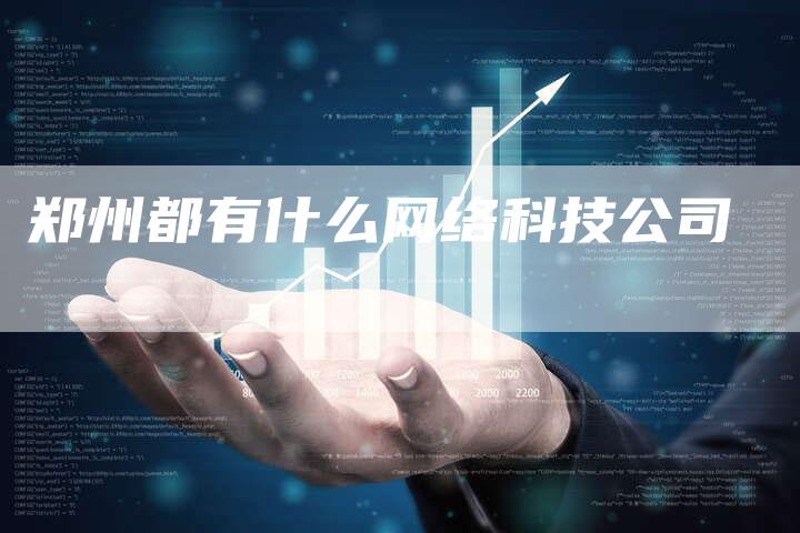 郑州都有什么网络科技公司-网站排名优化网