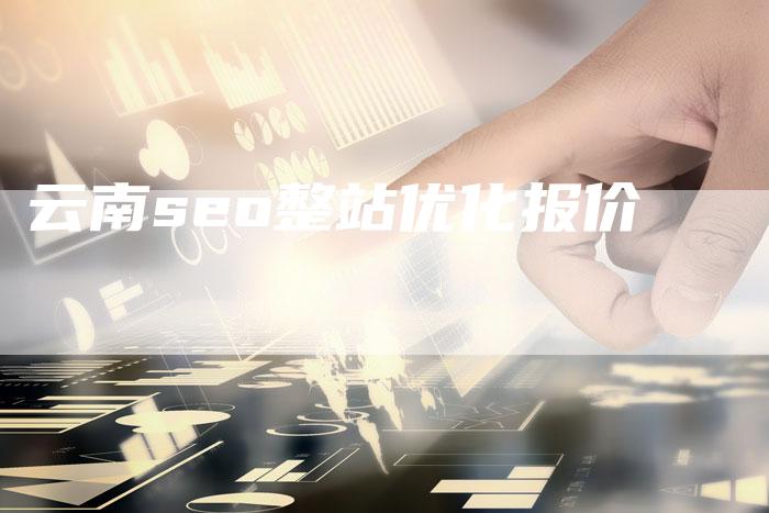 云南seo整站优化报价