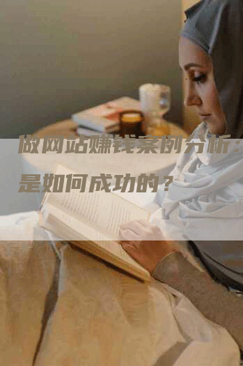 做网站赚钱案例分析：他们是如何成功的？