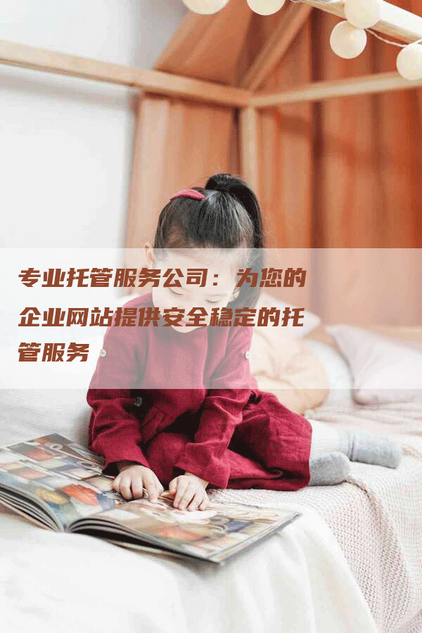 专业托管服务公司：为您的企业网站提供安全稳定的托管服务