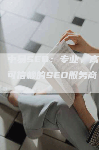 中易SEO：专业、高效、可信赖的SEO服务商-网站排名优化网