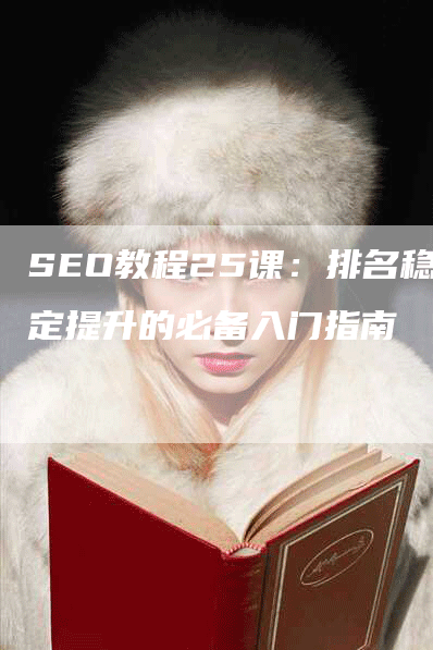 SEO教程25课：排名稳定提升的必备入门指南