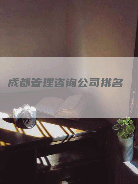 成都管理咨询公司排名