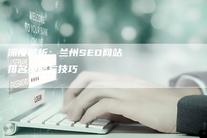 深度解析：兰州SEO网站排名策略与技巧