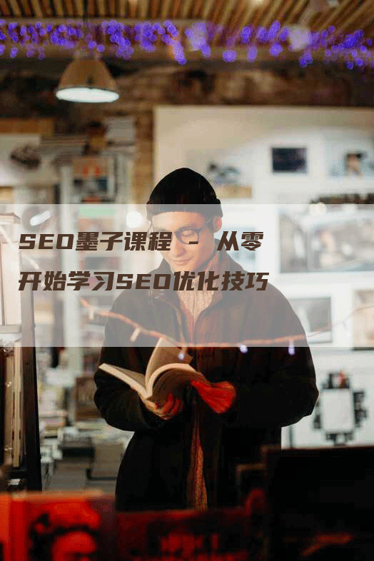 SEO墨子课程 - 从零开始学习SEO优化技巧-网站排名优化网