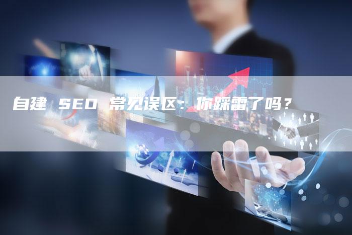 自建 SEO 常见误区：你踩雷了吗？