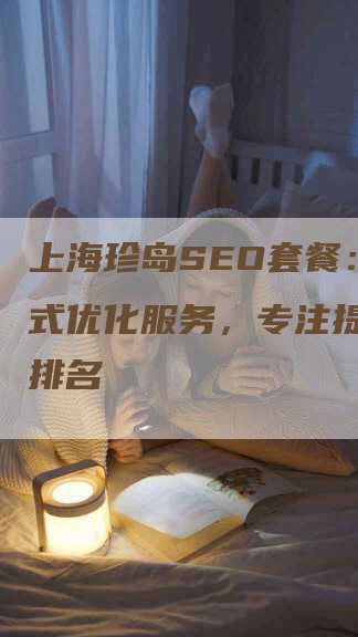 上海珍岛SEO套餐：一站式优化服务，专注提升网站排名