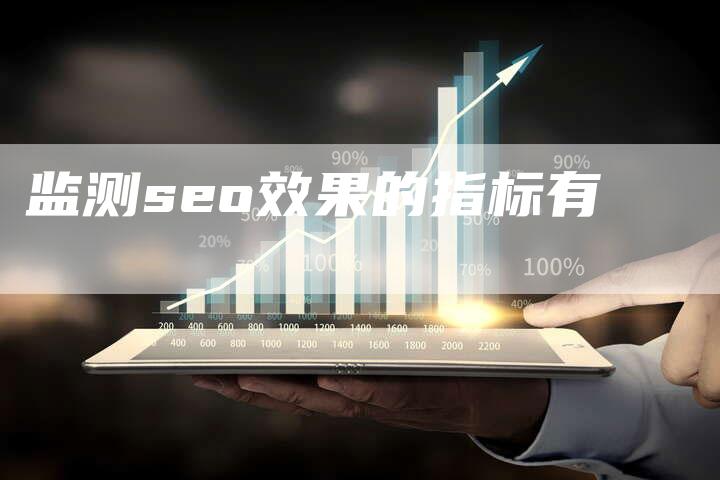 监测seo效果的指标有