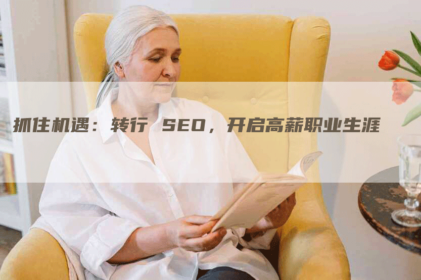 抓住机遇：转行 SEO，开启高薪职业生涯-网站排名优化网