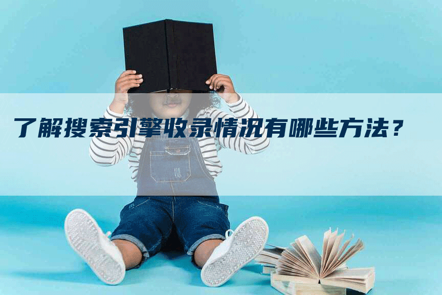 了解搜索引擎收录情况有哪些方法？