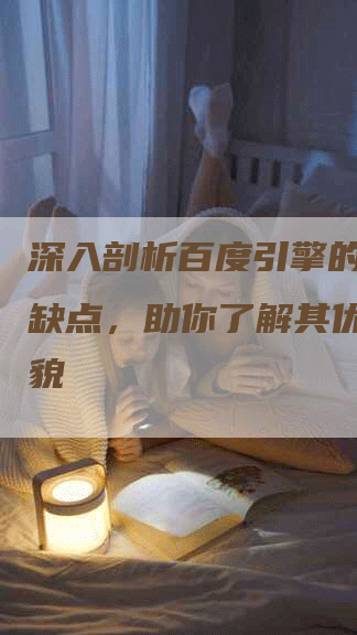 深入剖析百度引擎的优点和缺点，助你了解其优缺点全貌