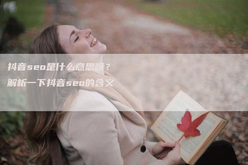 抖音seo是什么意思呀？解析一下抖音seo的含义