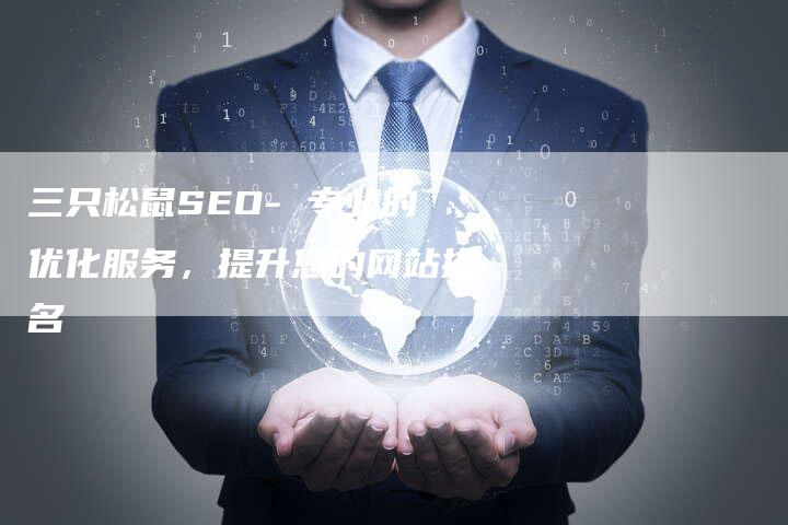 三只松鼠SEO- 专业的优化服务，提升您的网站排名-网站排名优化网