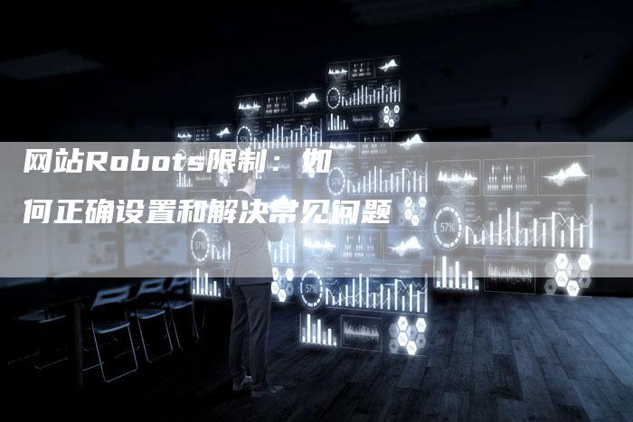 网站Robots限制：如何正确设置和解决常见问题